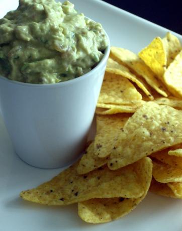 Guacamole With Sour Cream. Photo by AmandaInOz