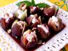 Figs With Goat Cheese and Port Syrup. Recipe by mary winecoff