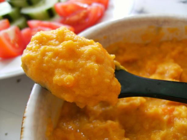 Spiced Carrot Dip. Photo by Lalaloula