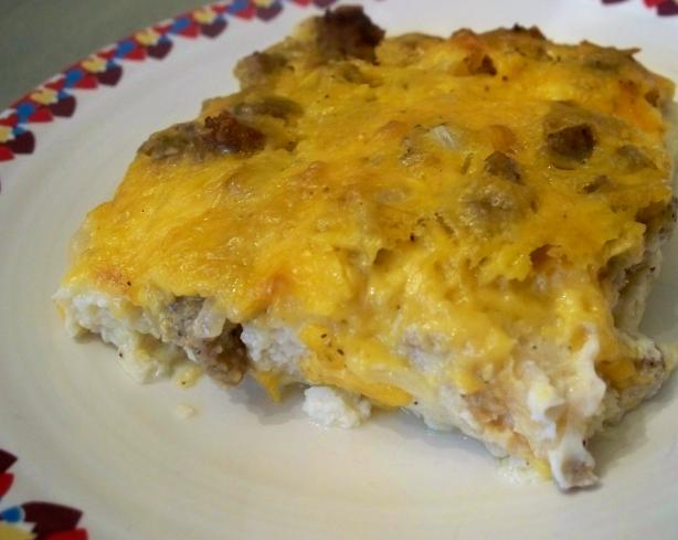 Sausage, Egg and Cheese Casserole. Photo by *Parsley*