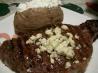 Steaks Topped With Bleu Cheese. Recipe by MARIA MAC *