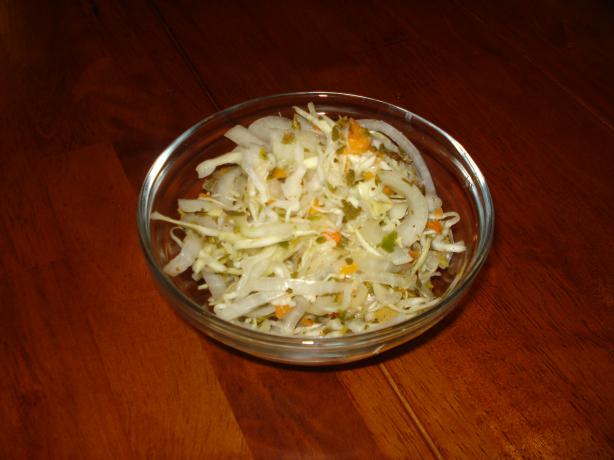 Curtido (Salvadorean Pickled Coleslaw). Photo by Tiny_Toodles