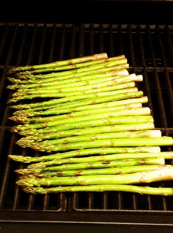 Grilled Asparagus. Photo by aencalada