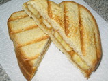 Grilled Peanut Butter and Banana Sandwich (No Butter)