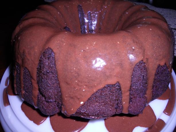 Chocolate! Chocolate! Chocolate! Bundt Cake With Chocolate Glaze. Photo by True Texas