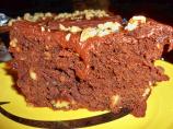 Walnut Brownie Loaf  W/Cocoa Fudge Frosting