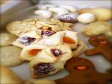 Hungarian Cream Cheese Cookies With Prune Lekvar