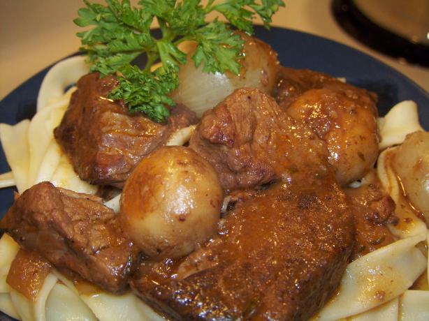 Today Show Beef Burgundy (Slow Cooker). Photo by Elly in Canada