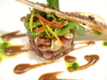 Seared Tuna With Green Salad. Recipe by Shine #2