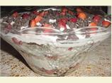 Chocolate Raspberry Cheesecake Trifle