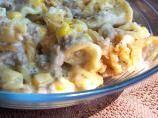 Cheese Burger Alfredo Casserole