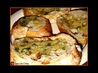 Golden Couscous-Shrimp Salad With Bleu Cheese-Walnut Bread. Recipe by IOjaw