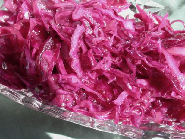 Northwoods Inn Purple Cabbage Salad. Photo by Charlotte J