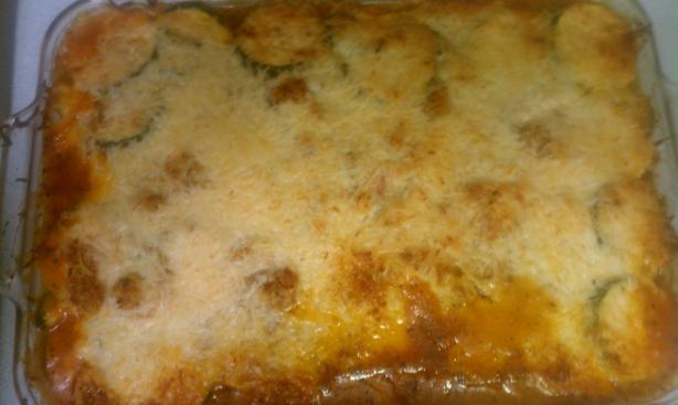 Helen's Zucchini Casserole. Photo by debby090