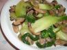 Baby Bok Choy Saut&eacute; With Mushrooms. Recipe by Chef #689552