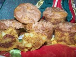 Pumpkin Apple Streusel Muffins