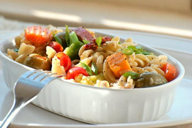 Perfect Pasta Salad:. Photo by Andi of Longmeadow Farm