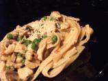 Fettuccine Alfredo Chicken Carbonara