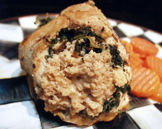 Hummus and Spinach Stuffed Chicken Breasts. Photo by FLKeysJen