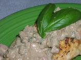 Chicken Breasts With Creamy Basil  Sauce