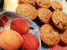 Peach Oatmeal Muffins