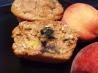 Peach Oatmeal Muffins