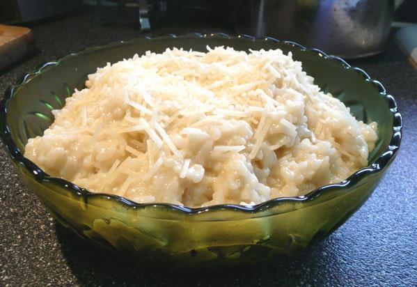 Perfect Risotto for Wolfgang Puck Pressure Cooker. Photo by Mikekey
