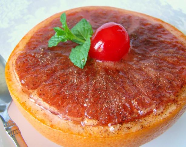 Sweet Broiled Grapefruit. Photo by Marg (CaymanDesigns)