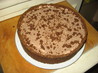 Pumpkin Marble Cheesecake W/ Chocolate Mousse
