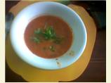 Tomato Carrot Soup. Photo by Jane Gib