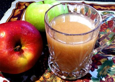 Hot Spiced Apple Cider in a Crock Pot. Photo by Mikekey
