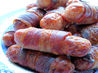 Pigs in Blankets-Bacon and Sausage Rolls for Christmas Trimmings