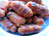 Pigs in Blankets-Bacon and Sausage Rolls for Christmas Trimmings