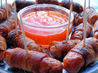 Pigs in Blankets-Bacon and Sausage Rolls for Christmas Trimmings