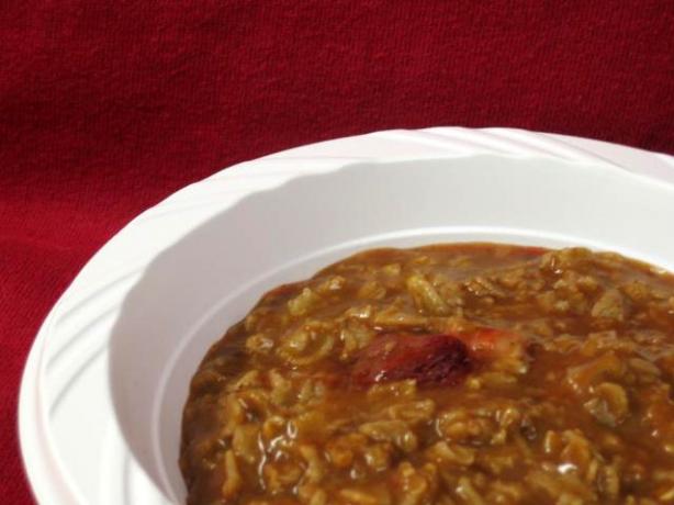 Strawberry Cinnamon Oatmeal. Photo by brokenburner