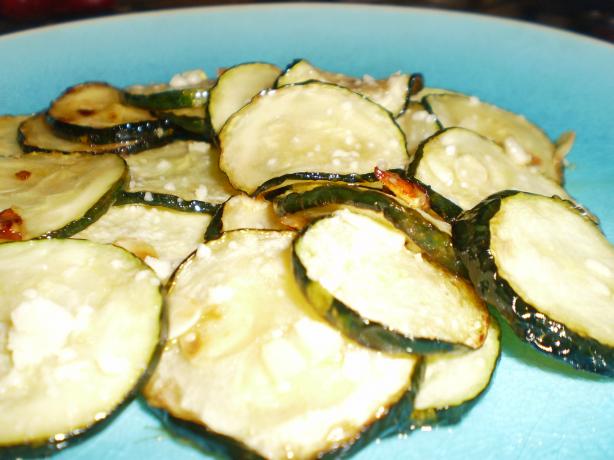 Parmesan Courgettes (Zucchini). Photo by breezermom