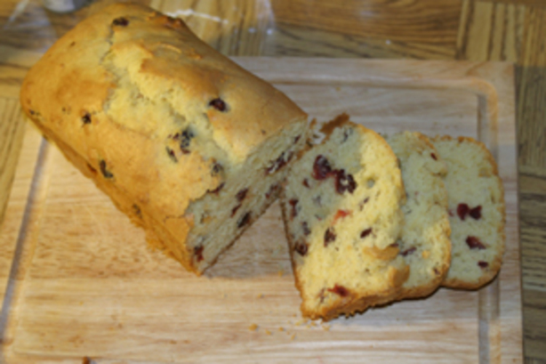 Lemon-Cranberry Quick Bread. Photo by Chef #350132 Mama Schlom
