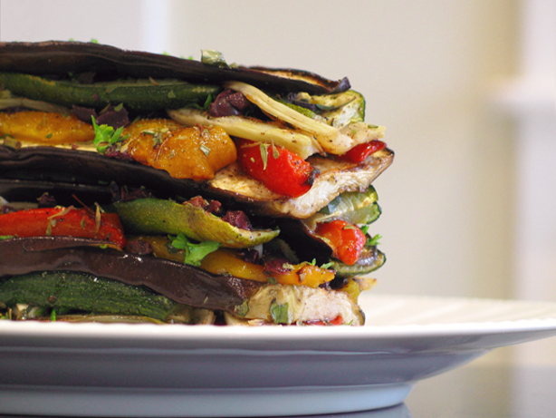 Marinated Roasted Vegetable Antipasto. Photo by kelly in TO