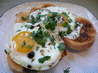 Fried Eggs With Coriander, Cumin and Balsamic Vinegar. Recipe by MarraMamba
