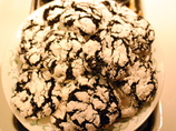 Double Chocolate Krinkle Fudge Cookies