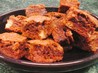 One Bowl Cookie-Stuffed Brownies