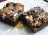 One Bowl Cookie-Stuffed Brownies