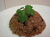 Dominican Moro De Habichuelas Negras  ( Rice and Beans)