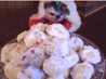 Holiday Confetti Snowballs. Recipe by Recipe Baroness
