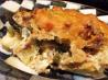 Savory Asparagus Bread Pudding. Recipe by Topher