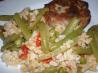 Easy Vegetarian Brown Rice Pilaf. Recipe by Sudika