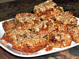 Chef Joey's Oatmeal, Fruit & Nut Bars