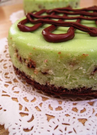Mint Chocolate Chip Cheesecake. Photo by ~heidi~