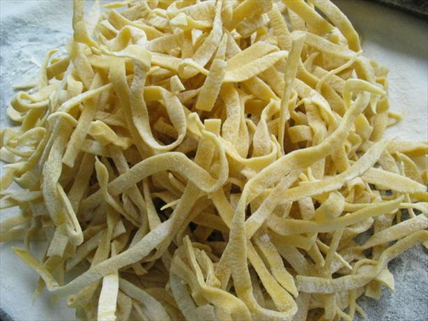 Homemade Noodles. Photo by flower7
