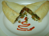 Curried Vegetable Pasty. Photo by Pie Queen